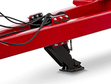 Trailer Chassis Hydraulic Stand Feature